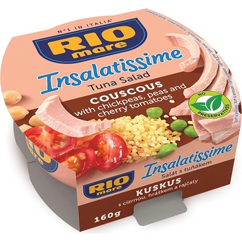 Rio Mare Insalatissime Cena (Mare Insalatissime, kombinace tuňáka, citronovou šťávou, Insalatissime Mare, Insalatissime Vaše) Rio Mare Insalatissime Cena