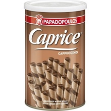 Papadopoulos Caprice plněné trubičky Cappuccino 250 g