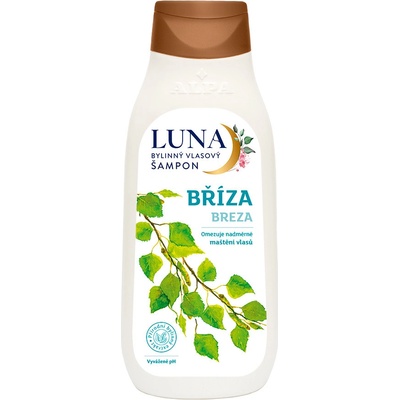 Luna Bříza bylinný šampon na vlasy 430 ml