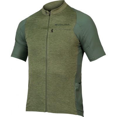 Endura GV500 Reiver s krátkým rukávem Olivově zelená