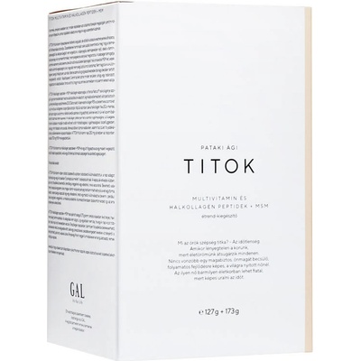 GAL TITOK Fish Collagen Peptides + MSM 173 g