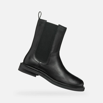 Geox Черни дамски обувки за глезена Geox Serilda Geox | Cheren | ЖЕНИ | 36