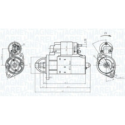 Štartér MAGNETI MARELLI 063721172010