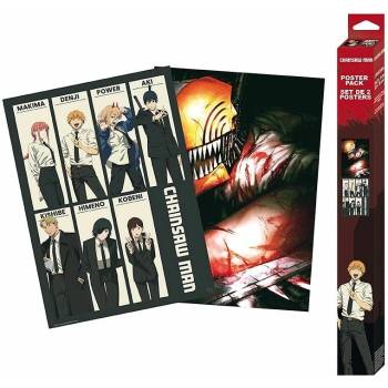 GB eye Súprava plagátov Chainsaw Man (2 ks)