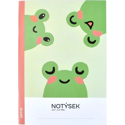 OPTYS Notýsek pro 1. a 2. třídu, sešit A5, 32 str.