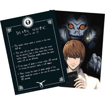 GB eye Комплект мини плакати GB eye Animation: Death Note - Light & Death Note (ABYDCO862)