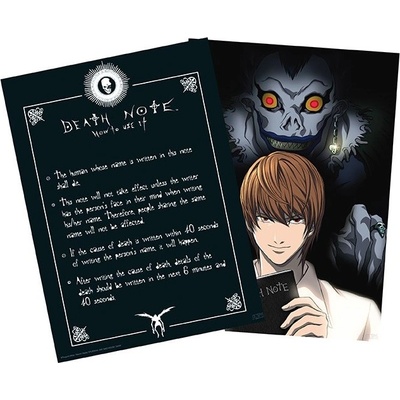 GB eye Комплект мини плакати GB eye Animation: Death Note - Light & Death Note (ABYDCO862)