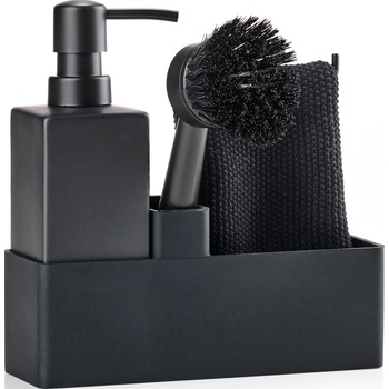 Zone Denmark Органайзер за аксесоари за мивка Zone Denmark черен 4 части (330413)