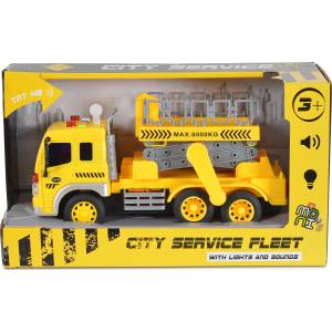 Moni Детска играчка Moni Toys - Камион с вишка, 1: 16 (110388) - ozone