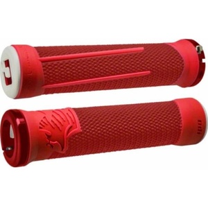 ODI Grips Грипове ODI AG2 v2.1 ключалка-On Червен/Огнен червен