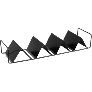 Horecano HORECANO-STREET FOOD-Стойка за тако 35.5x10.5xh6.6cm ЧЕРНО (HC-981986) (01981986)