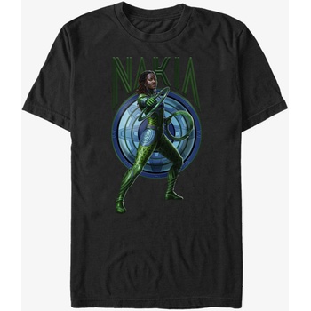 ZOOT. Fan Nakia Black Panther: Long Live Wakanda ZOOT. FAN Marvel - мъжка тениска ZOOT. Fan | Cheren | МЪЖЕ | L