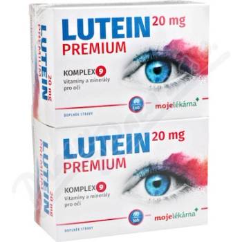 Moje lékárna Lutein Premium 20 mg 60+60 tabliet