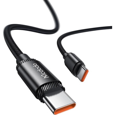 Mcdodo Кабел с бързо зареждане за устройства с USB-C порт (200 см) (черен) - Mcdodo USB-C to USB-C Cable 240W (CA-3681) (CA-3681)