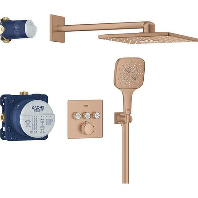 GROHE Grohtherm SmartControl Cube, душ система с 3 извода (34864DL0)