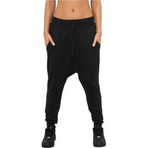 Urban Classics Light Fleece Sarouel дамски анцуг, черен (TB936.black)