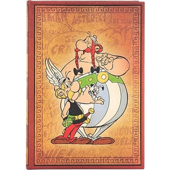 Paperblanks Тефтер Asterix Obelix, Midi, широки редове, твър (1570180927)