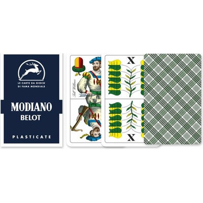 Modiano Magiare Belot - mariášové karty - Profi plastové karty