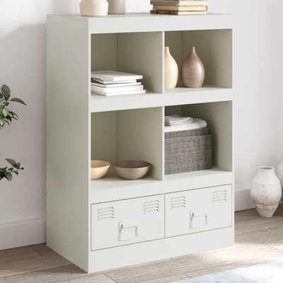 vidaXL 11461.841804 Highboard bílý 67 x 39 x 95 cm ocel