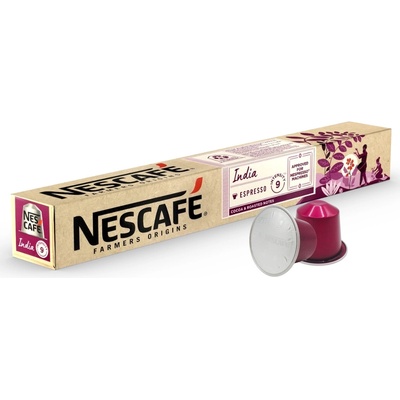 NESCAFÉ NESCAFÉ® Farmers Origins India Nespresso® капсули 10 бр