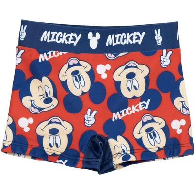 Cerdá Plavky boxerky červené Mickey Mouse