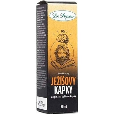 Dr. Popov Ježišove kvapky originálne bylinné kvapky 50 ml