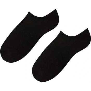 Steven dámské ponožky Invisible 070 black černá