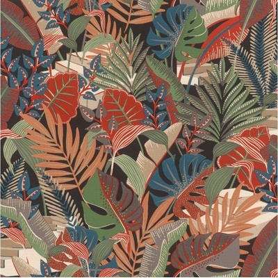 Rasch 687811 Vliesová tapeta na zeď Tropical House rozměry 0,53 x 10,05 m