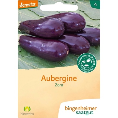 Bingenheimer Saatgut Baklažán "Zora AS " 1 bal.
