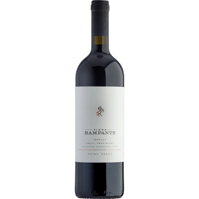 Vigna Rampante Merlot IGT Colli Trevigiani Prima Presa 13% 0,75 l (čistá fľaša)