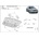 Scut Motor - Румъния Метална кора под двигател mercedes e (w211) от 2002 до 2009 (73697)