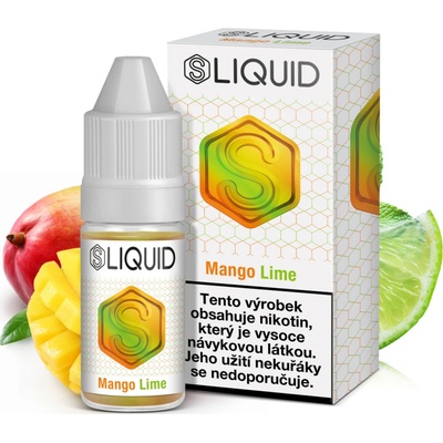 SLIQUID Mango a limetka 10 ml 20 mg