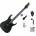 Ibanez GRGR330EX-BKF Standard SET Black Flat Електрическа китара