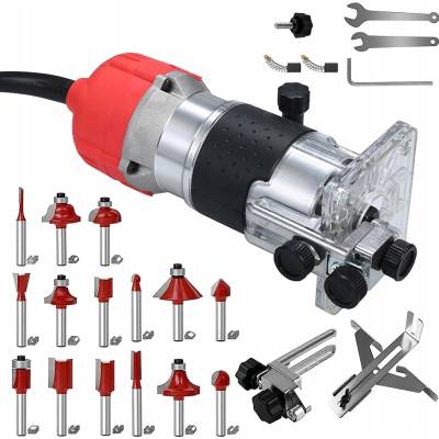 žiadna značka PROFESIONÁLNA FRÉZKA NA DREVO 800W 30000RPM ELEKTRICKÁ