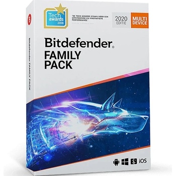Bitdefender Family pack - 15 lic. 12 mes.