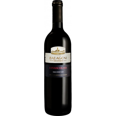 Badagoni Khvanchkara 2023 Červené 12,5% 0,75 l (holá láhev)