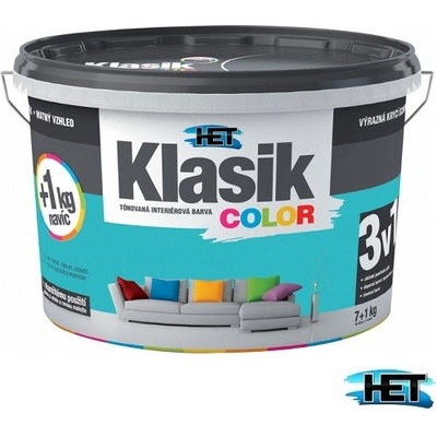 HET KLASIK COLOR 7 + 1 kg zelený tyrkysový