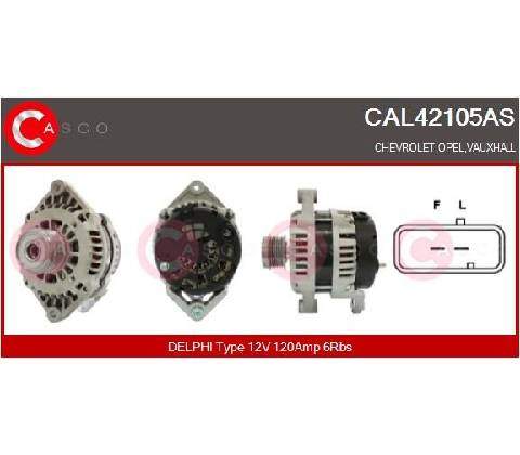 Alternátor CASCO CAL42105AS