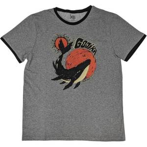 Gojira Whale Тениска с къс ръкав Grey XL (GOJRG02MG04)