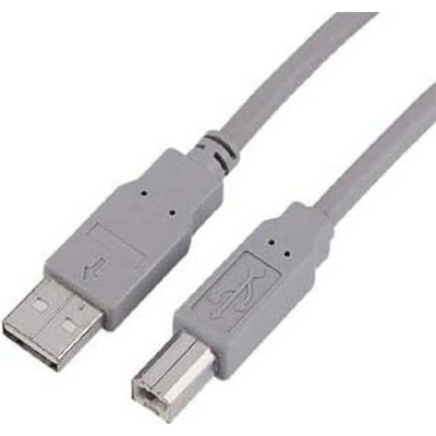 Hama 200901 USB typ A-B, 3m, šedý