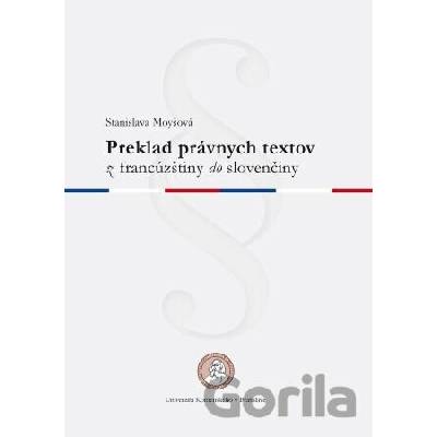 Preklad právnych textov z francúzštiny do slovenčiny
