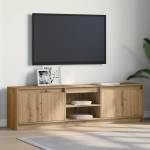 vidaXL ТВ Единици 180 x 34 x 50 см Кафяво Инженерна дървесина (3378505)