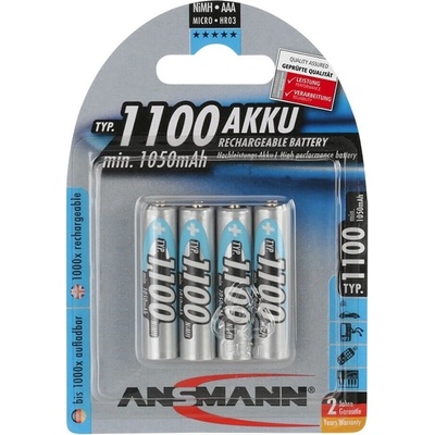 Ansmann Micro AAA 1100mAh 4ks 07521