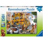 Ravensburger Пъзел Ravensburger от 150 XXL части - Домашни любимци на училище (12974) - ozone