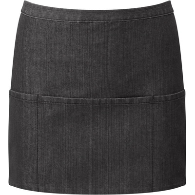 Premier PR155 Krátká zástěra do pasu s kapsou Colours modrá indigo denim