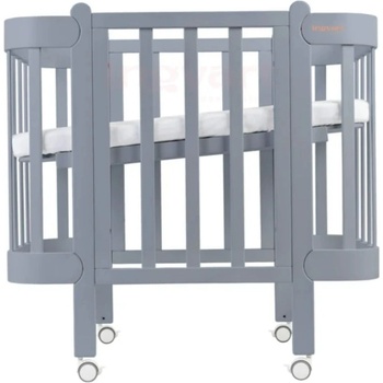 Ingvart Трансформиращо Легло 5в1 Nika 60x95/60x120см Сив Ingvart (I-1343977)