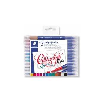 Image 1 of STAEDTLER Маркери Caligraph Duo 12 цвята