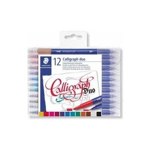 STAEDTLER Маркери Caligraph Duo 12 цвята