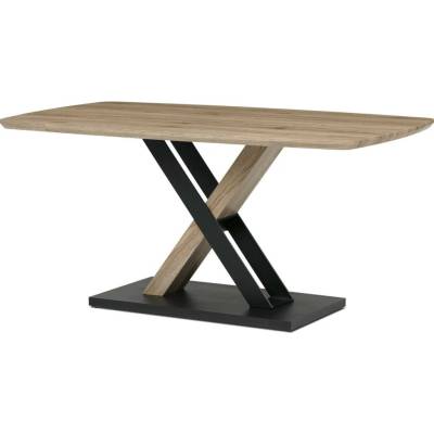 Autronic Twist HT-W1570 SRE Jídelní stůl 165 x 90 cm dub San Remo
