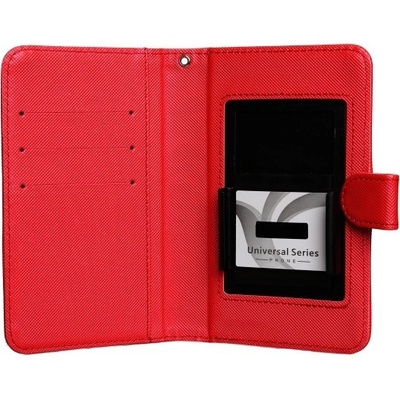 Pouzdro FASHION BOOK UNI 4" 4,5" RŮŽOVÉ